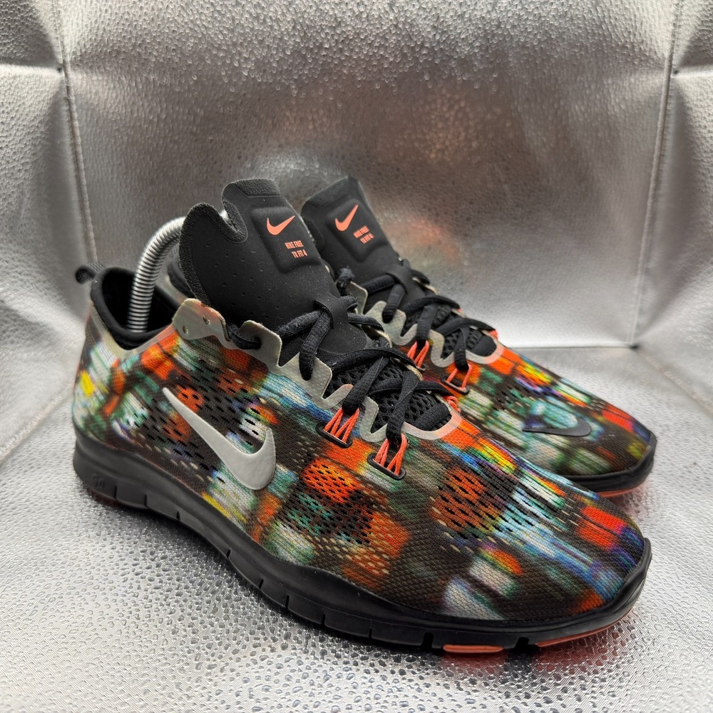 Size‎ 8 Nike Free 5.0 Trainer Fit 4 Print City Womens Running Shoes 629832-007